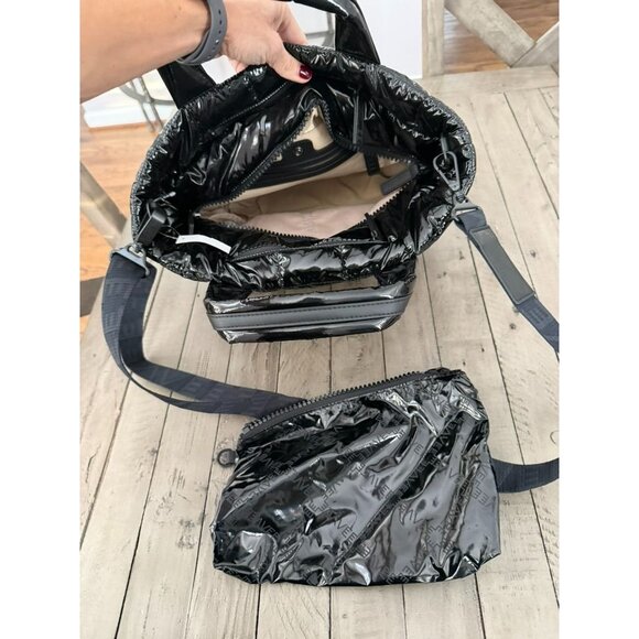 NWT VeeCollective Small Porter Water Resistant Quilted Recycled Nylon Tote - Picture 14 of 15